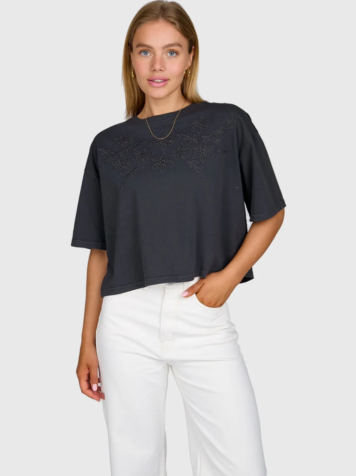 Dilola Dames T-shirt | Pirate Black