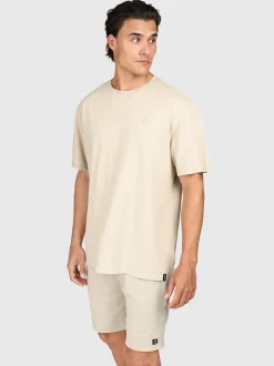 Dozan Heren T-shirt | Feather Grey
