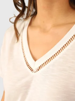 Duya Women T-shirt | Cream