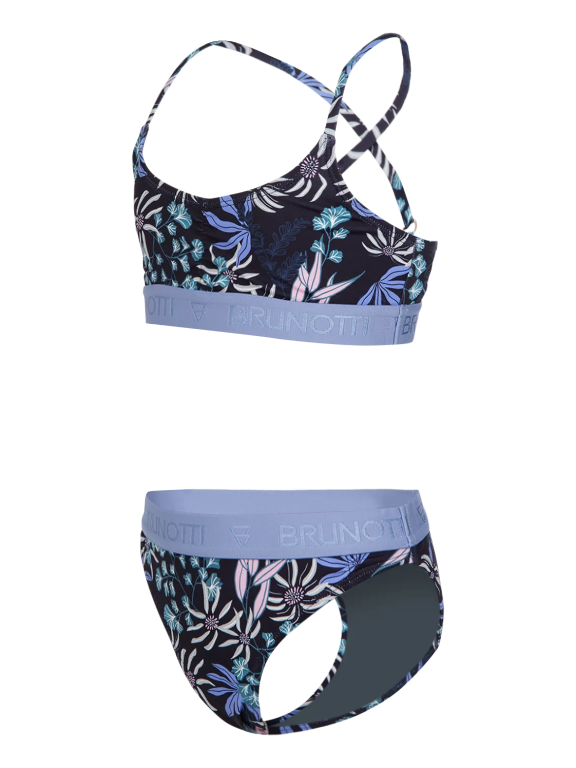 Edit-Print Meisjes Bikini | Zwart