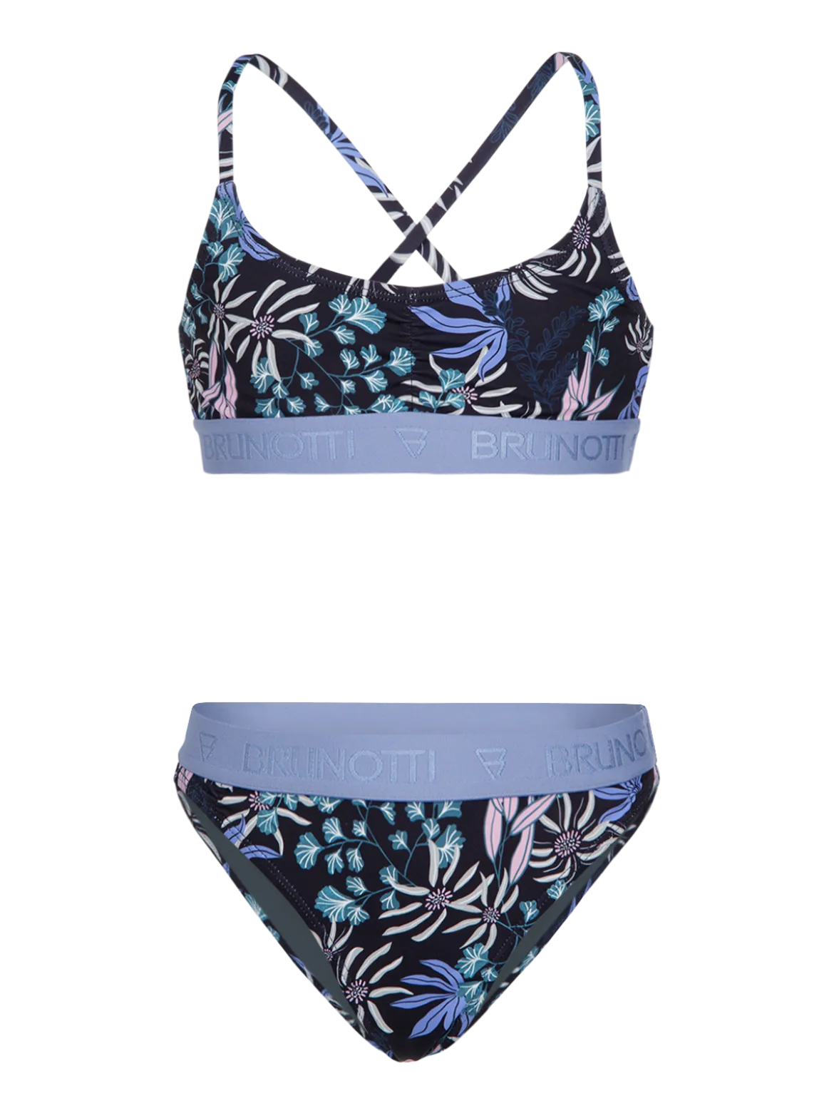 Edit-Print Meisjes Bikini | Zwart