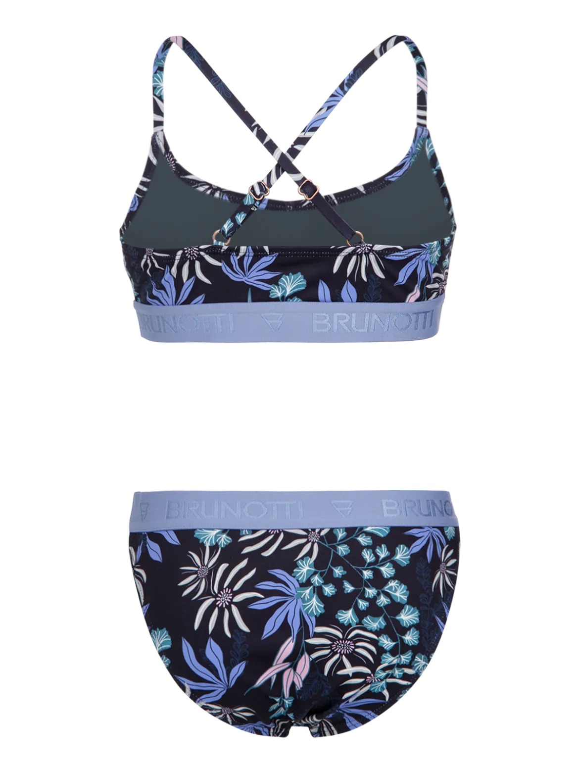 Edit-Print Meisjes Bikini | Zwart