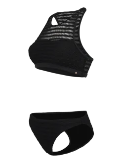 Elena Dames Sports Bikini | Black