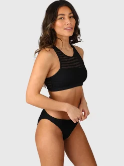 Elena Dames Sports Bikini | Black