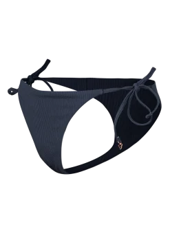 Elly-Rib Dames Bikini Broekje | Indigo Blue