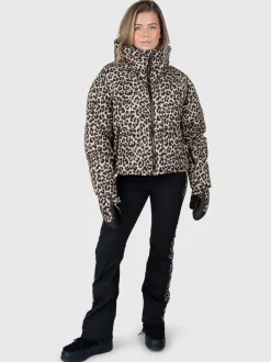 Fiaskia-Print Dames Ski Jas | Wild Thing Fungi