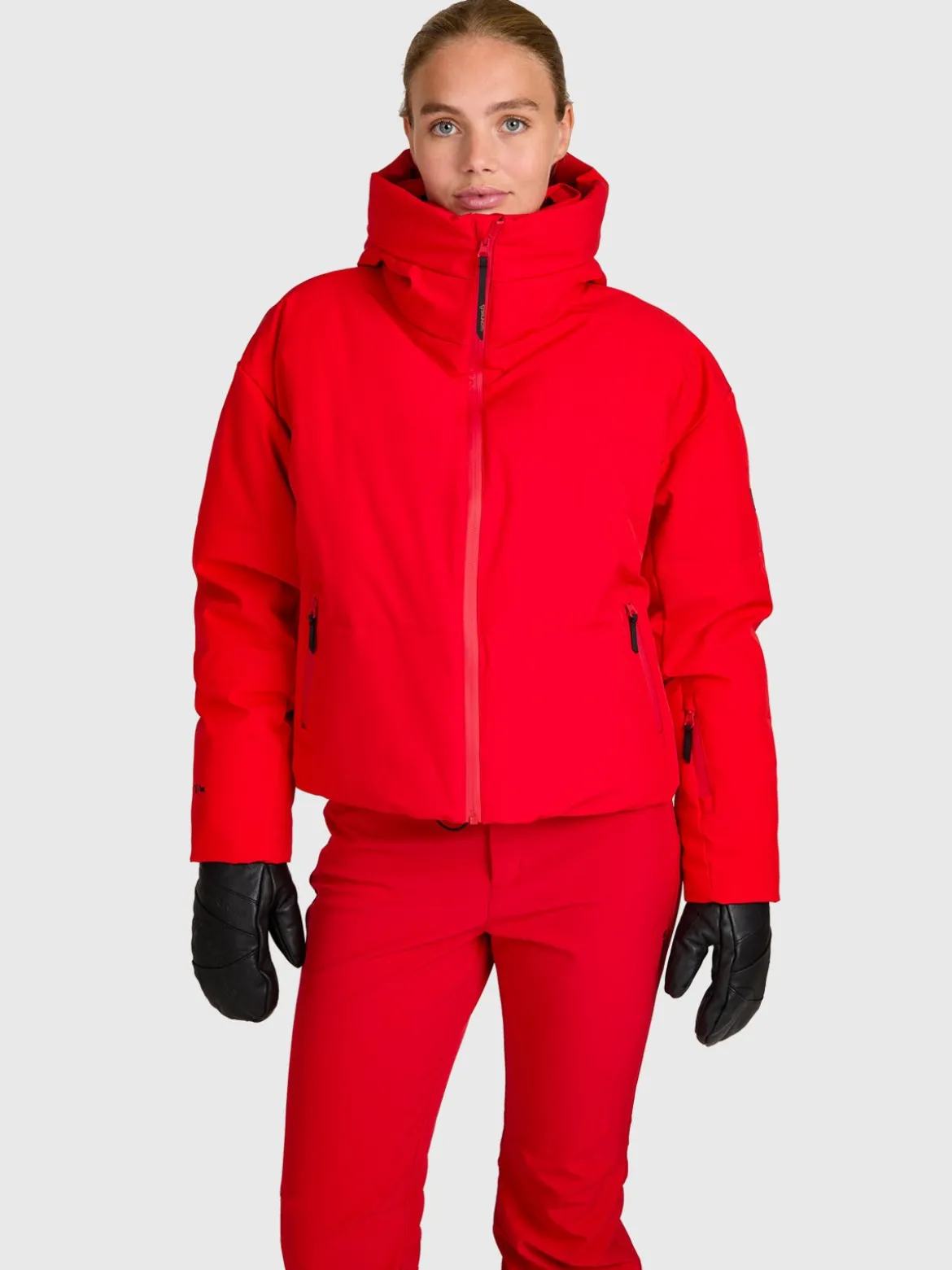 Fiaskia Women Snow Jacket | True Red