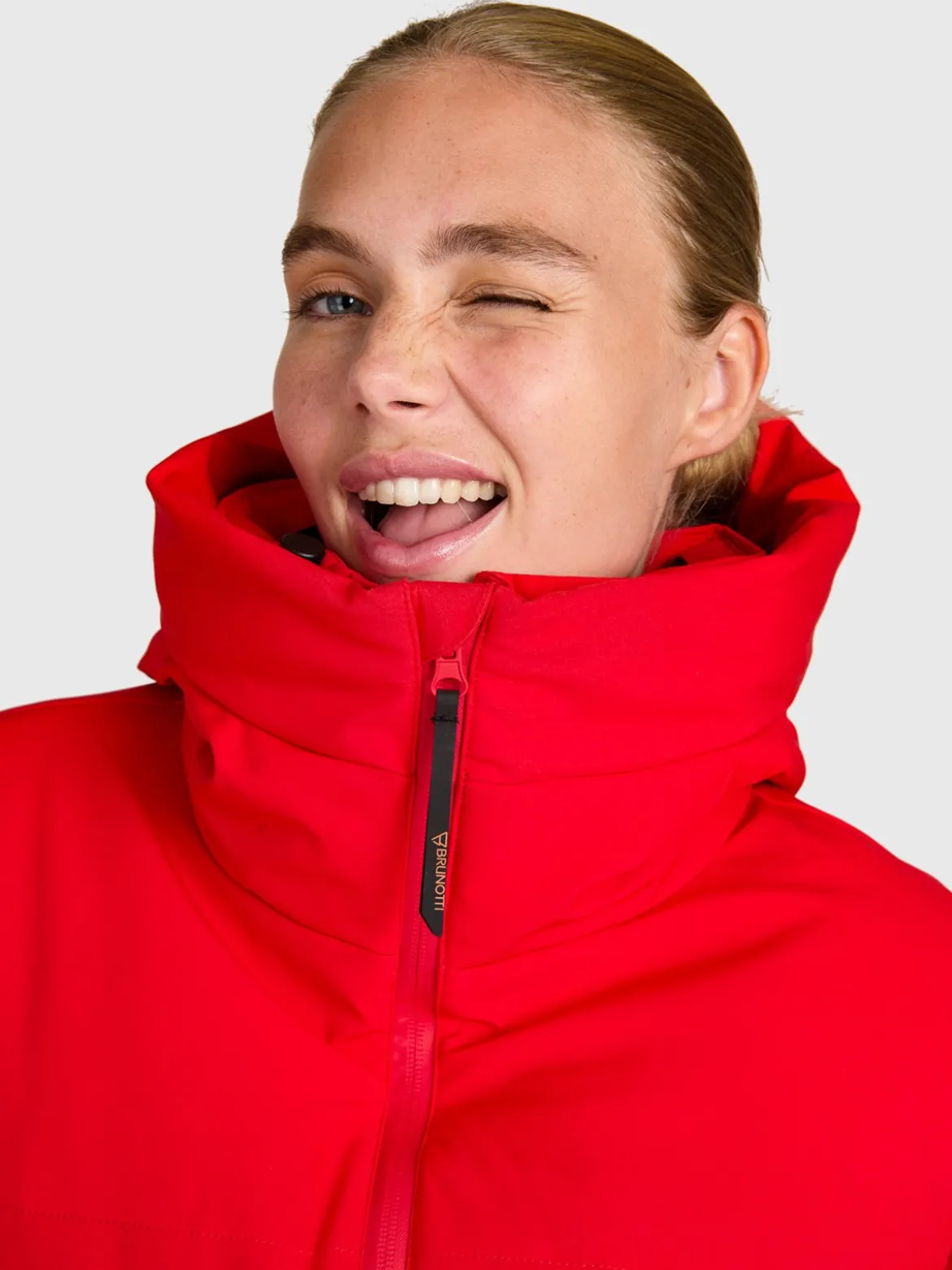 Fiaskia Women Snow Jacket | True Red