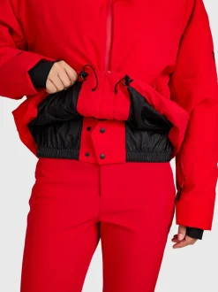 Fiaskia Women Snow Jacket | True Red