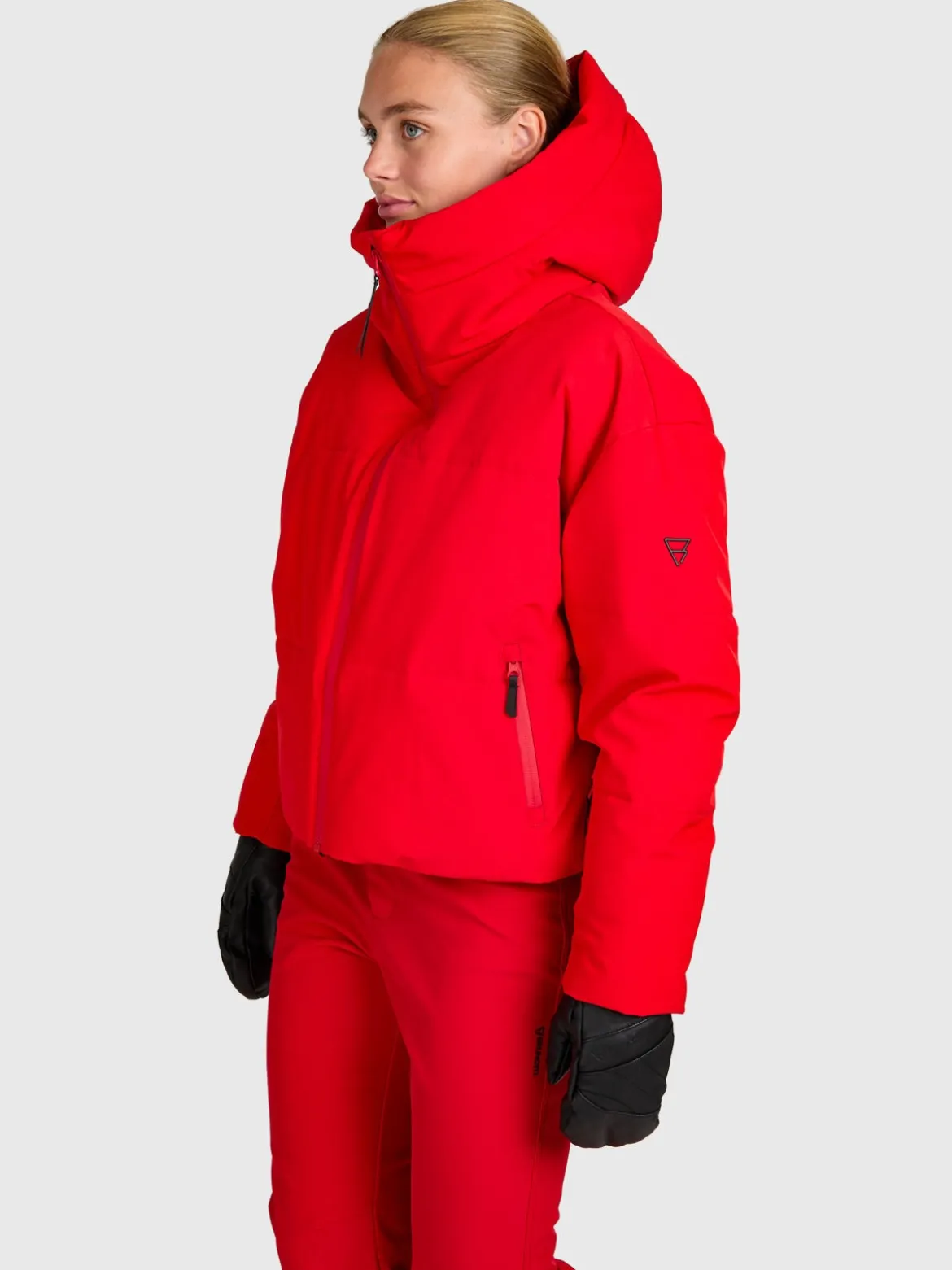 Fiaskia Women Snow Jacket | True Red