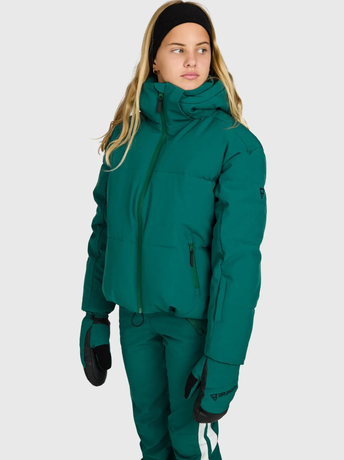 Fiasky Girls Snow Jacket | Hunter Green