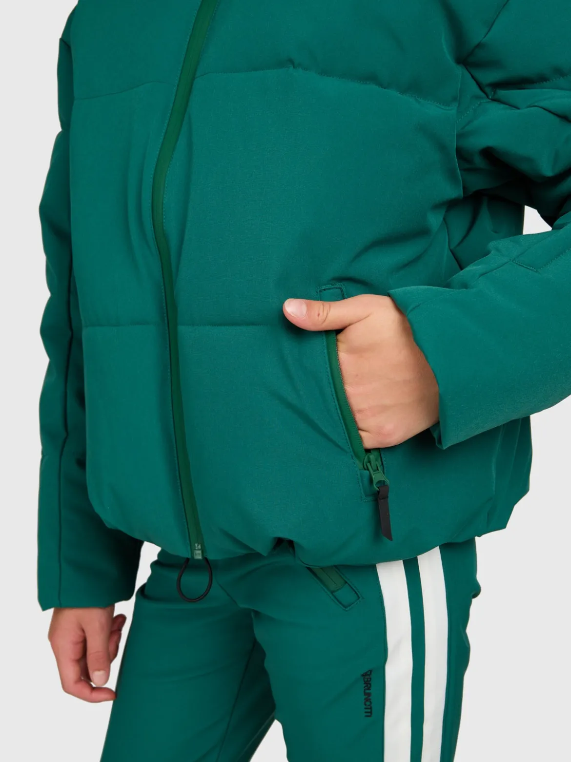 Fiasky Girls Snow Jacket | Hunter Green