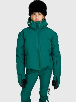 Fiasky Girls Snow Jacket | Hunter Green
