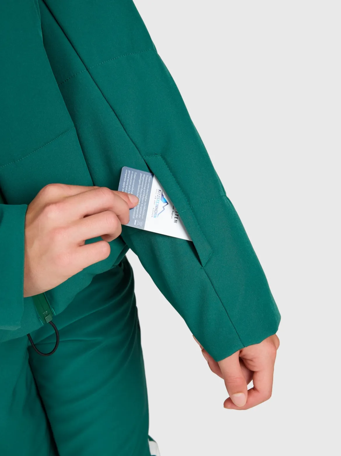 Fiasky Girls Snow Jacket | Hunter Green