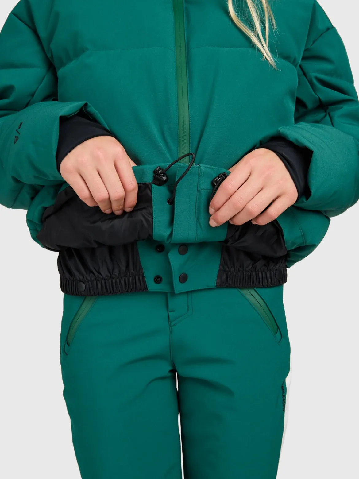 Fiasky Girls Snow Jacket | Hunter Green