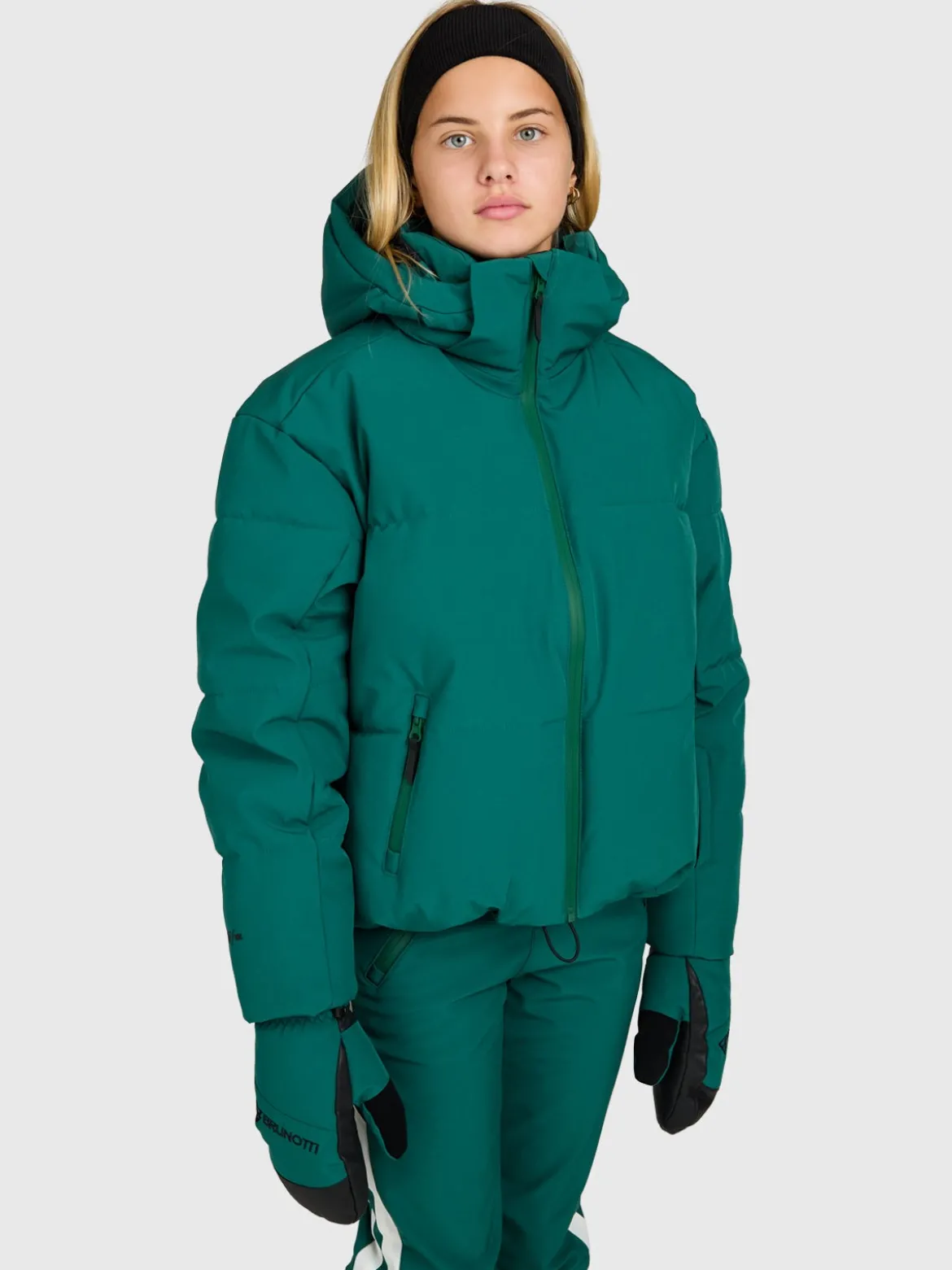 Fiasky Girls Snow Jacket | Hunter Green
