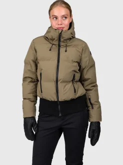 Firecrown Dames Ski Jas | Dusky Green