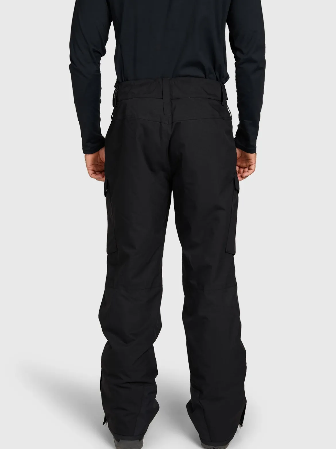 Footrail-Cargo Heren Ski Broek | Zwart