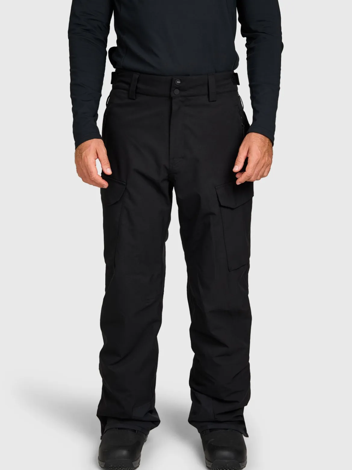 Footrail-Cargo Heren Ski Broek | Zwart