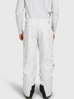Footrail-Cargo Men Snow Pants | Soft Grey