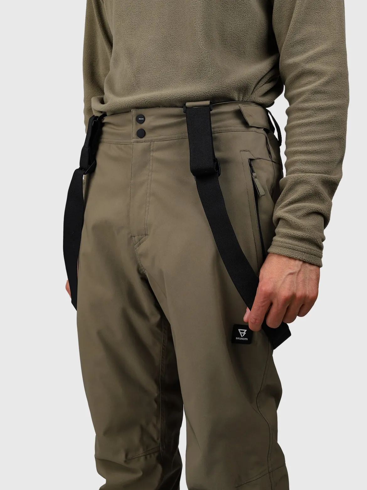 Footrail Heren Ski Broek | Dusky Green