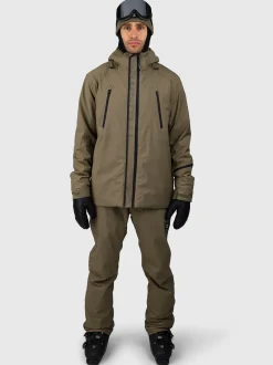 Footrail Heren Ski Broek | Dusky Green