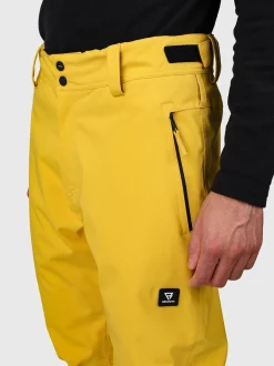 Footrail Heren Ski Broek | Lemon Curry