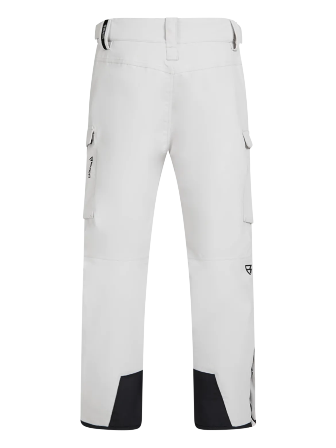 Footraily-Cargo Boys Snow Pants | Soft Grey