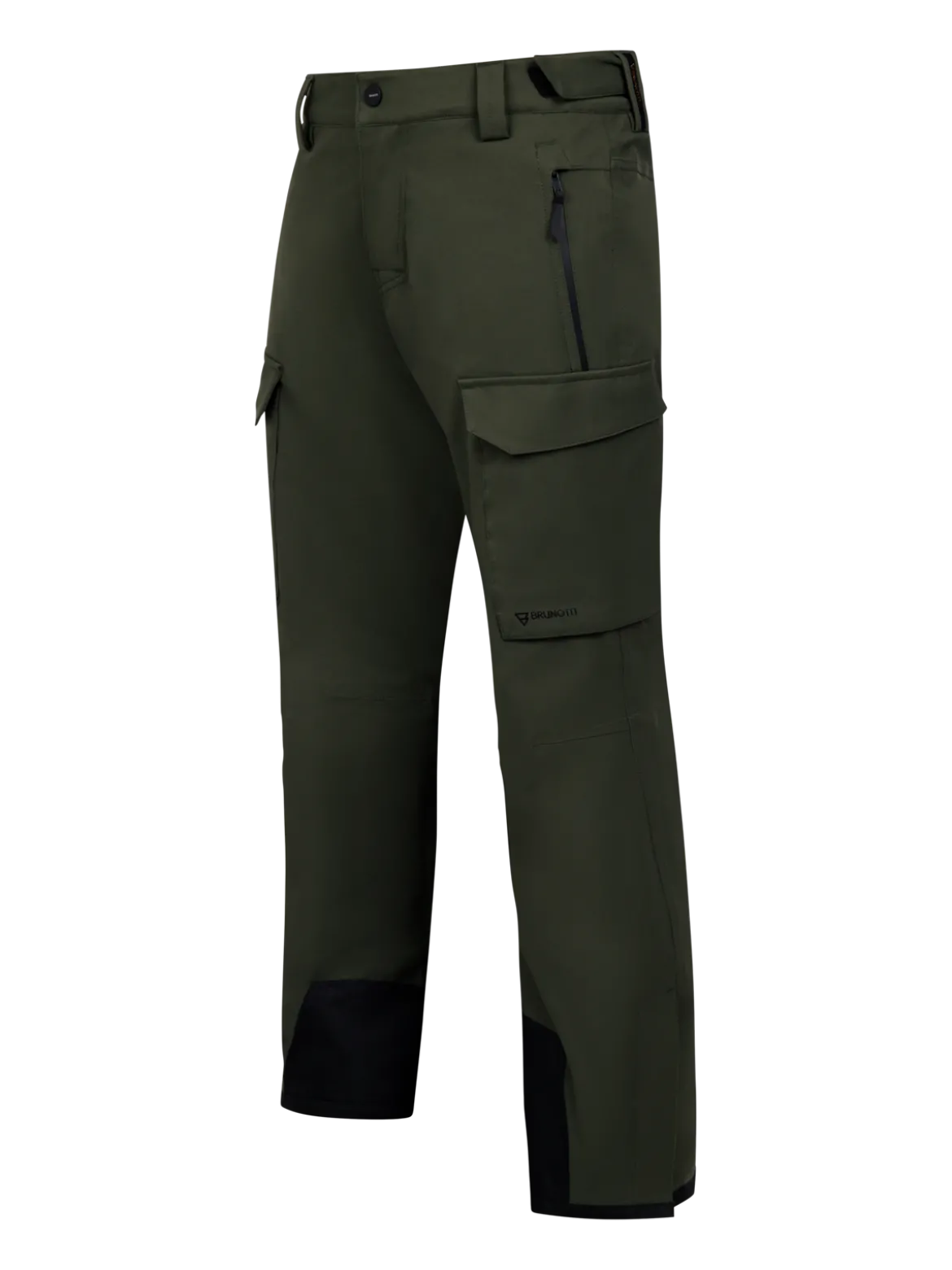 Footraily-Cargo Boys Snow Pants | Deep Green