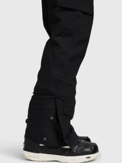 Footraily-Cargo Boys Snow Pants | Black