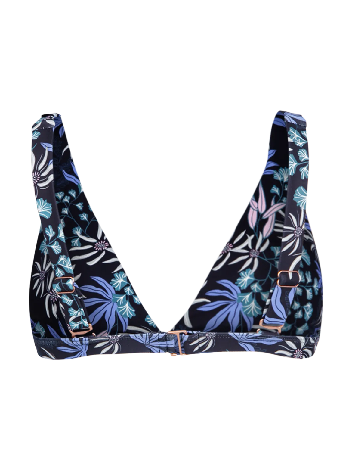 Fortelle-Print Dames Bikini Top | Zwart