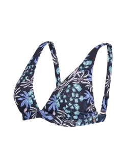 Fortelle-Print Dames Bikini Top | Zwart