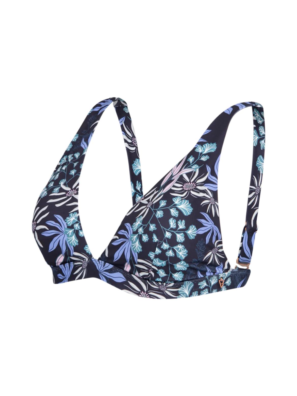 Fortelle-Print Dames Bikini Top | Zwart