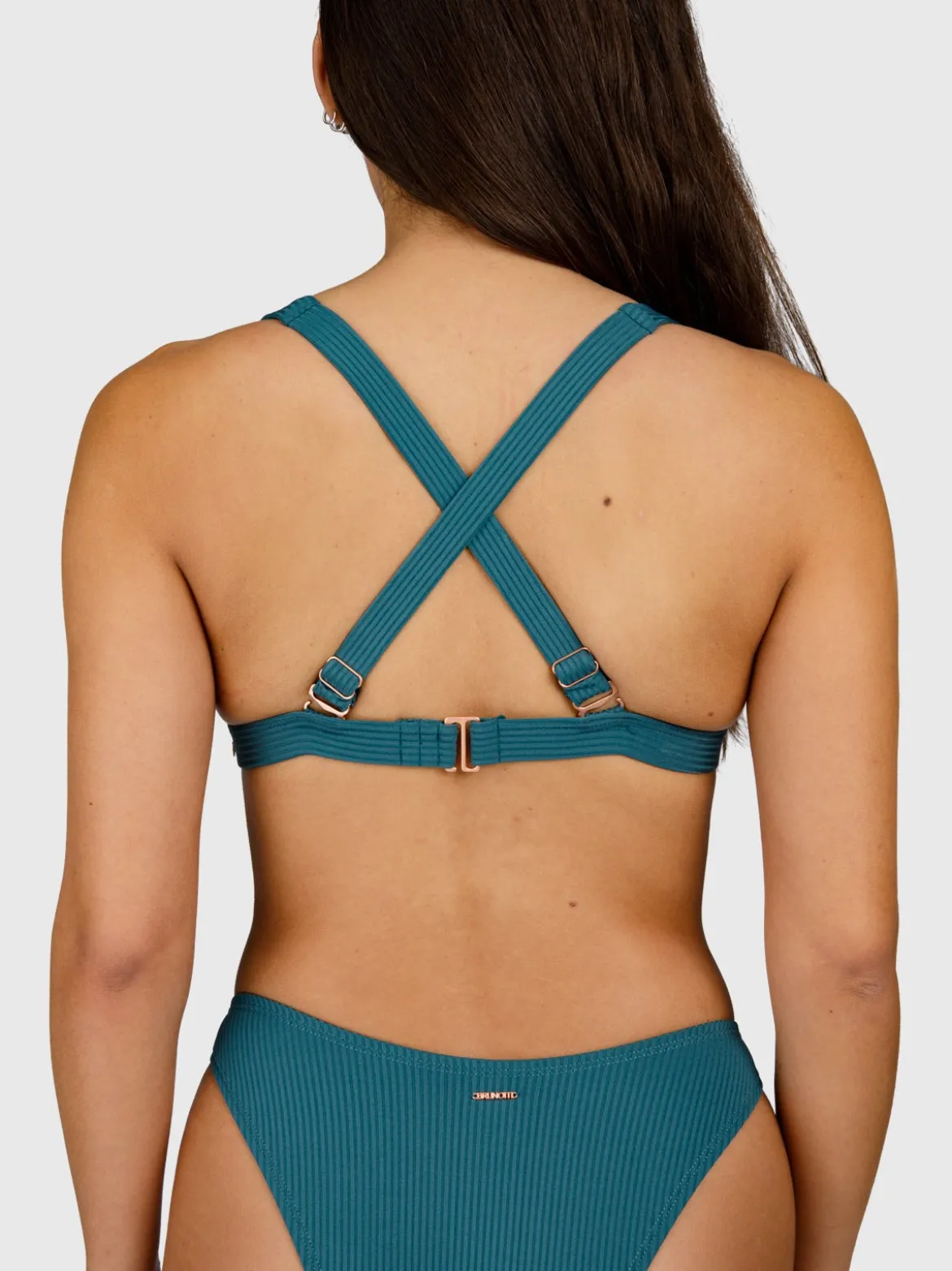 Fortelle-Rib Dames Bikini Top | Mediterranea