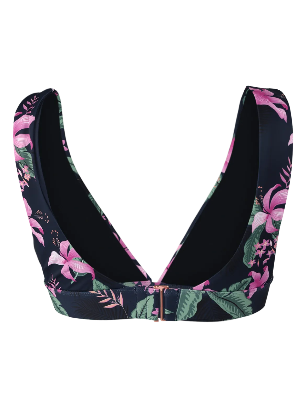 Forte-Tropicana Dames Bralette Bikini Top | Indigo Blue