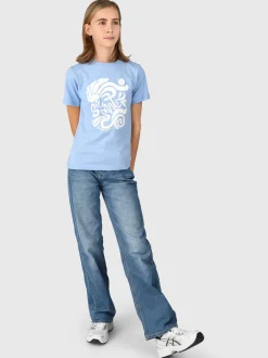 Freya Girls T-shirt | Bluebell