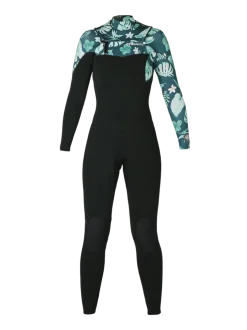 Glow Fullsuit 3/2mm Dames Wetsuit | Zwart