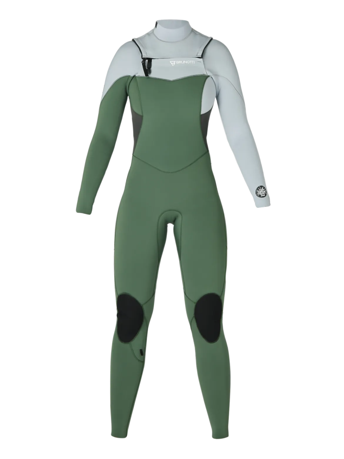 Glow Fullsuit 3/2mm Dames Wetsuit | Groen