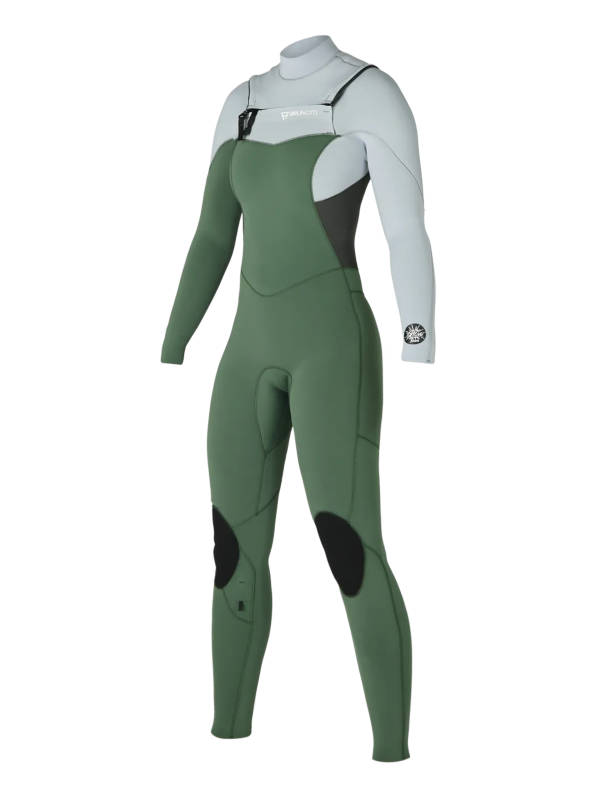 Glow Fullsuit 3/2mm Dames Wetsuit | Groen