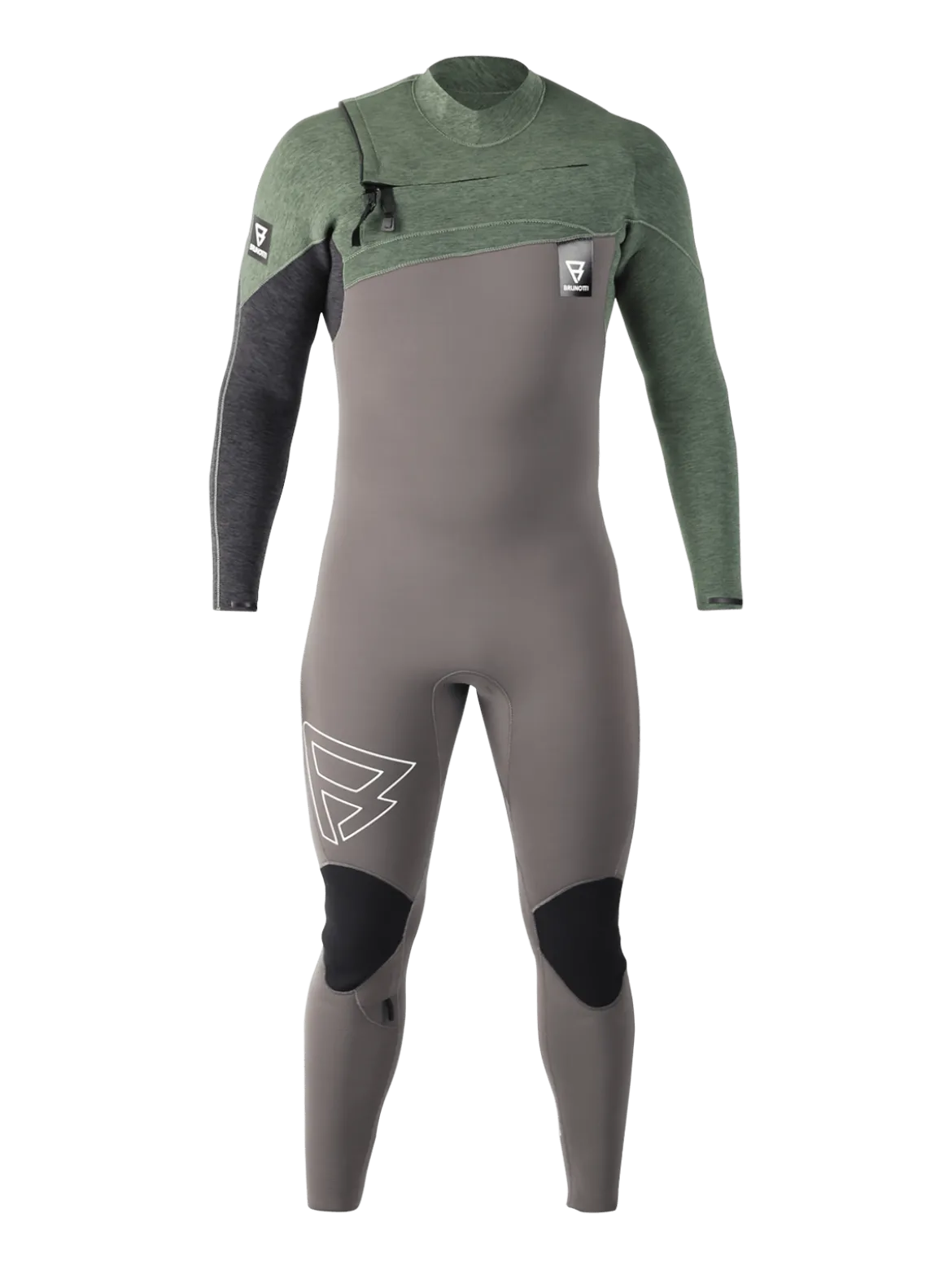 Gravity Fullsuit 5/3 mm Heren Wetsuit | Grijs
