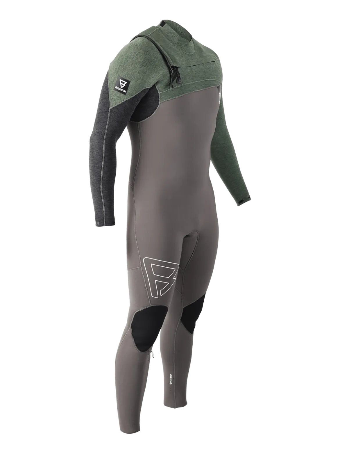 Gravity Fullsuit 5/3 mm Heren Wetsuit | Grijs