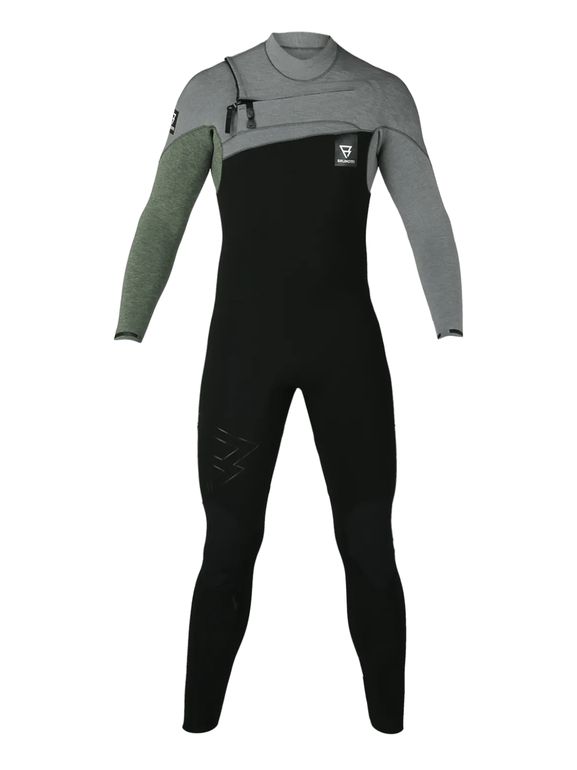Gravity Fullsuit 5/3 mm Heren Wetsuit | Zwart