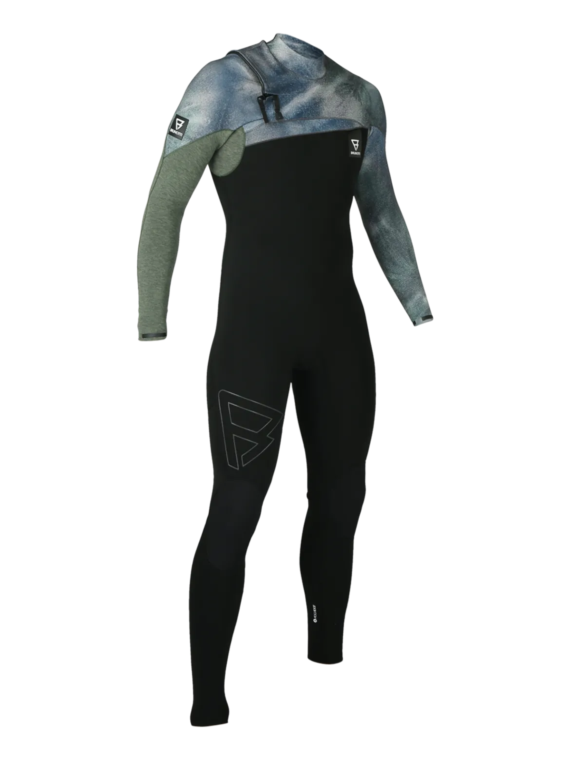 Gravity Fullsuit 3/2 mm Heren Wetsuit | Groen