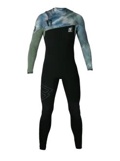 Gravity Fullsuit 3/2 mm Heren Wetsuit | Groen