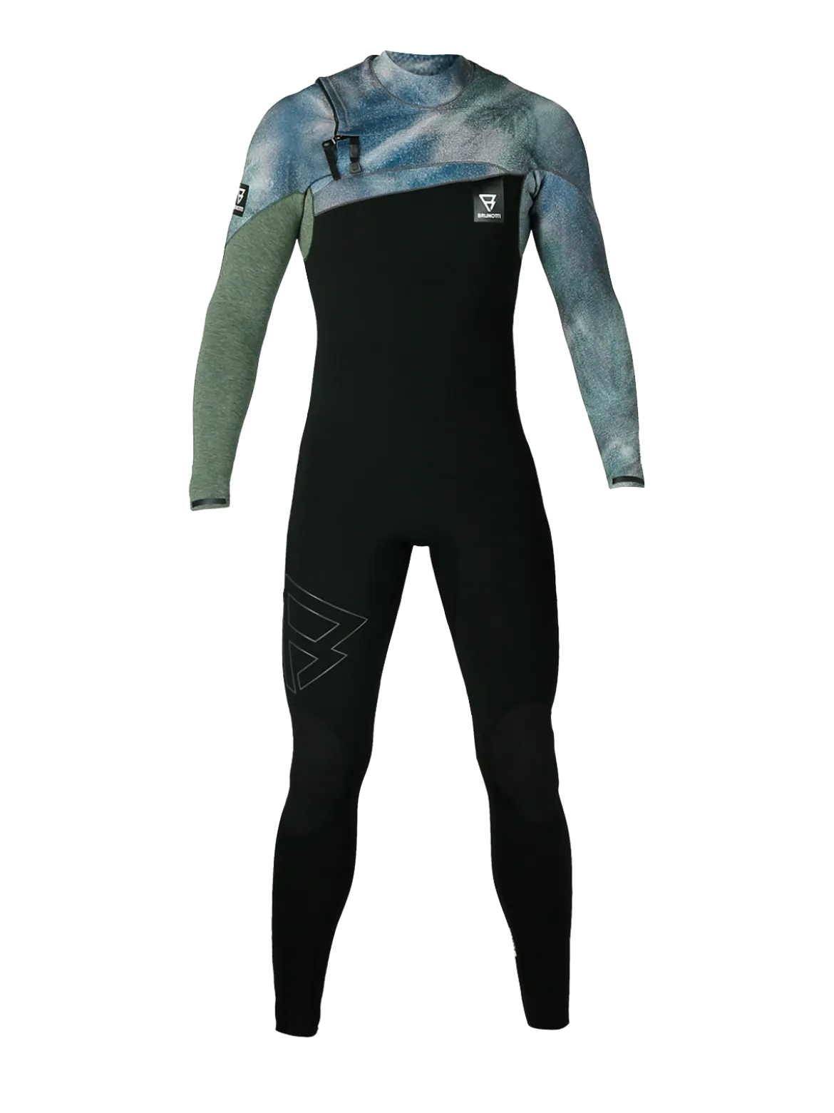 Gravity Fullsuit 3/2 mm Heren Wetsuit | Groen