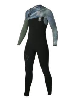 Gravity Fullsuit 3/2 mm Heren Wetsuit | Groen