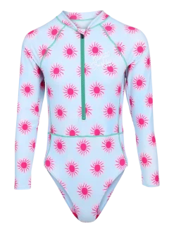 Guusje Dames Swimsuit | Blue Light