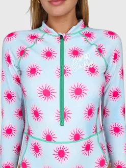 Guusje Dames Swimsuit | Blue Light