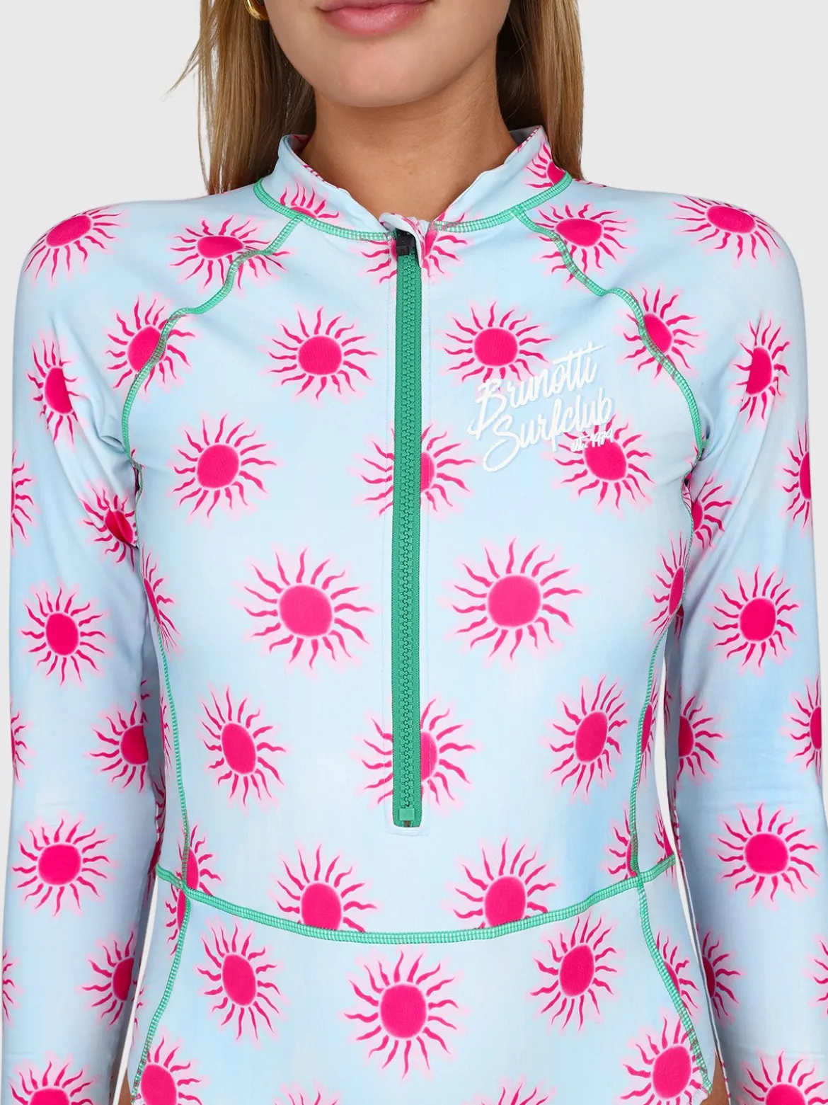 Guusje Dames Swimsuit | Blue Light