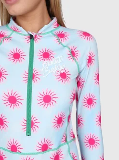 Guusje Dames Swimsuit | Blue Light